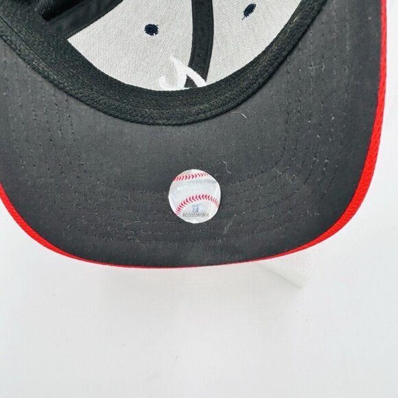 Atlanta Braves OC Sports Team MLB Adjustable Hat Cap Adult One-Size Navy - Picture 8 of 9
